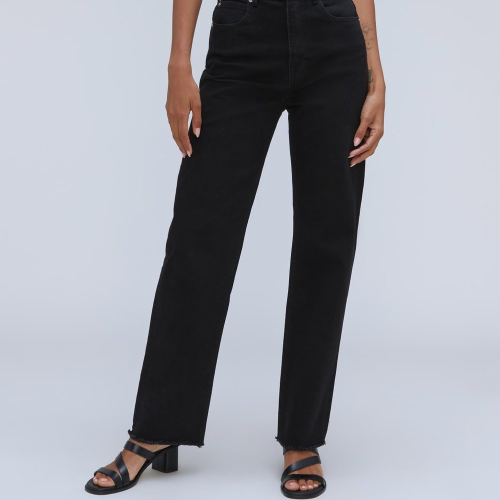 Everlane Way-High Jean in Coal - Size 27